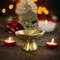 Brass Diya Indian Diya Oil Lamps for Home Decoration, Mandir, Temple, Traditional Hindu Puja, Religious Decor, Diwali Deepawali, Housewarming Return Gift Items